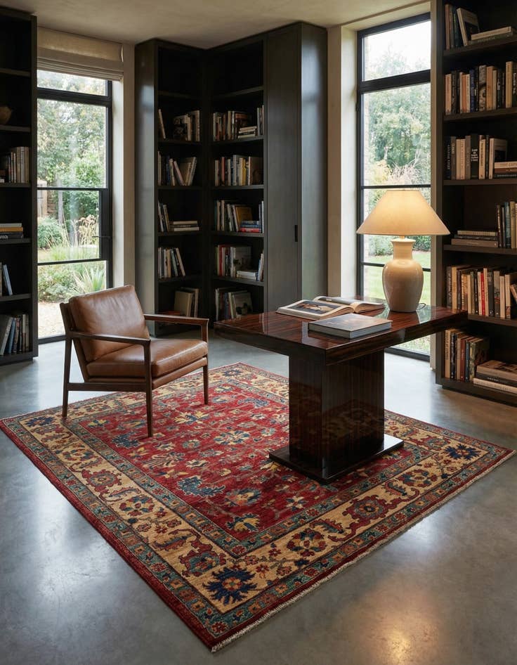 Detail image of  4' 11 x 6' 7 Sara Rug