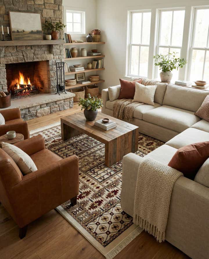 10' x 10' Bokhara Square Rug