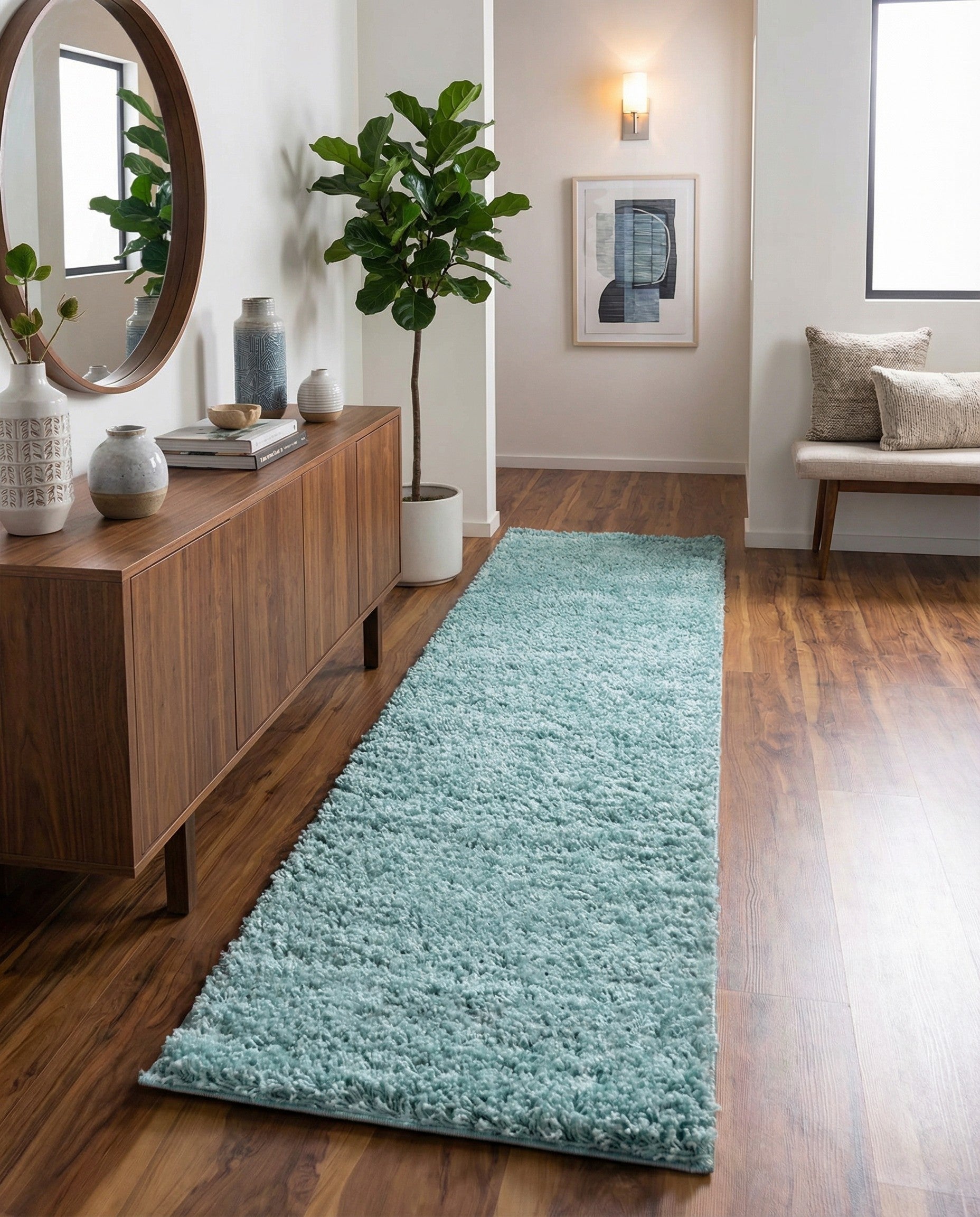  2' 6 x 19' 8 Everyday Shag Runner Rug