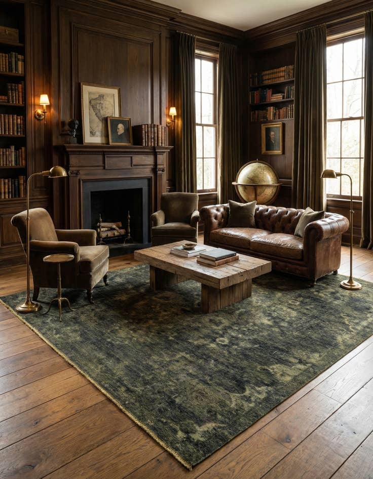 Detail image of  7' 6 x 10' 4  Hand Knotted Ultra Vintage Persian Wool Rug