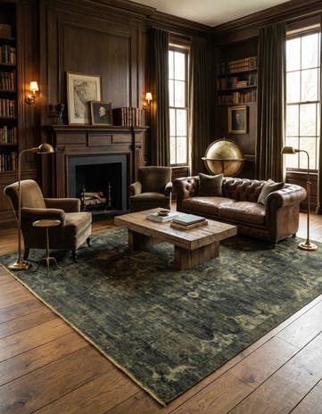 7' 6 x 10' 4 Hand Knotted Ultra Vintage Persian Wool Rug