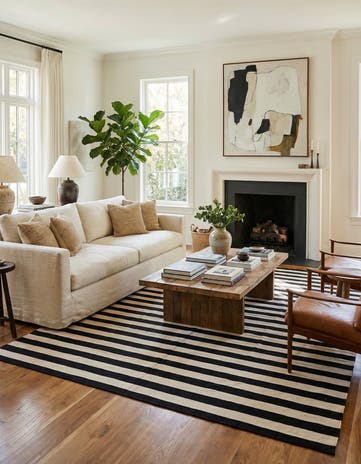 8' 2 x 9' 10 Hand Woven Kilim Modern Wool Rug