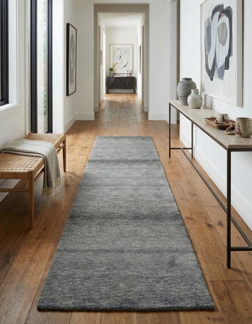2' 6 x 9' 10 Hand Knotted Gabbeh Wool Runner Rug