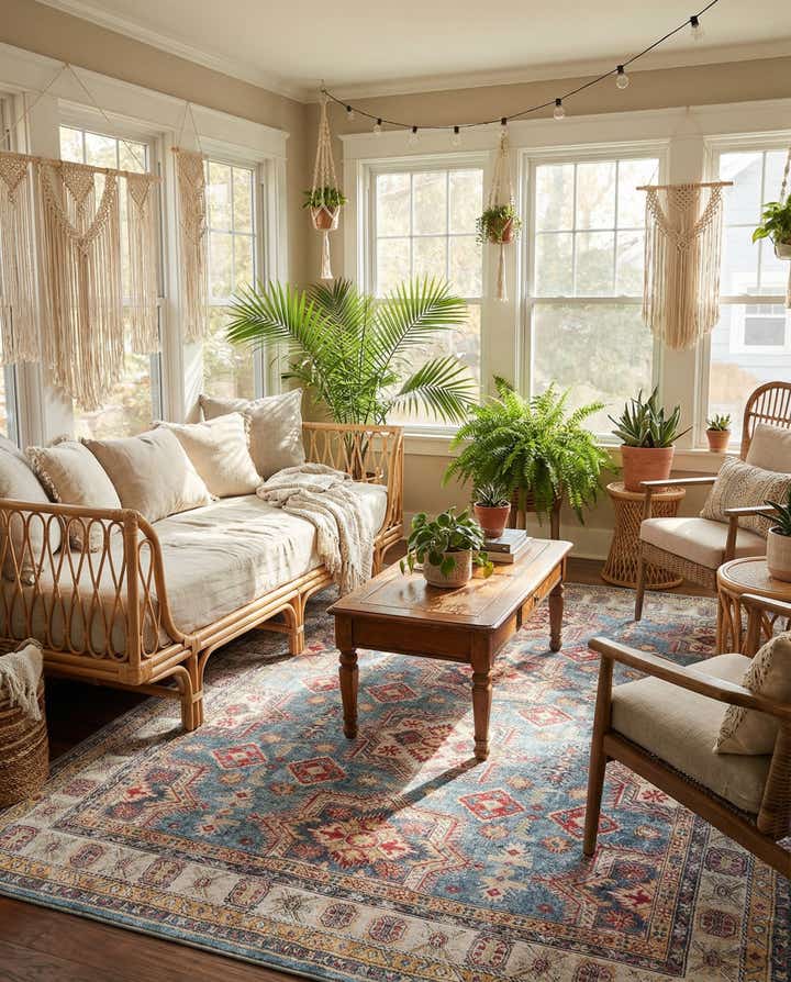 7' 10 x 10' Washable Timeless Rug
