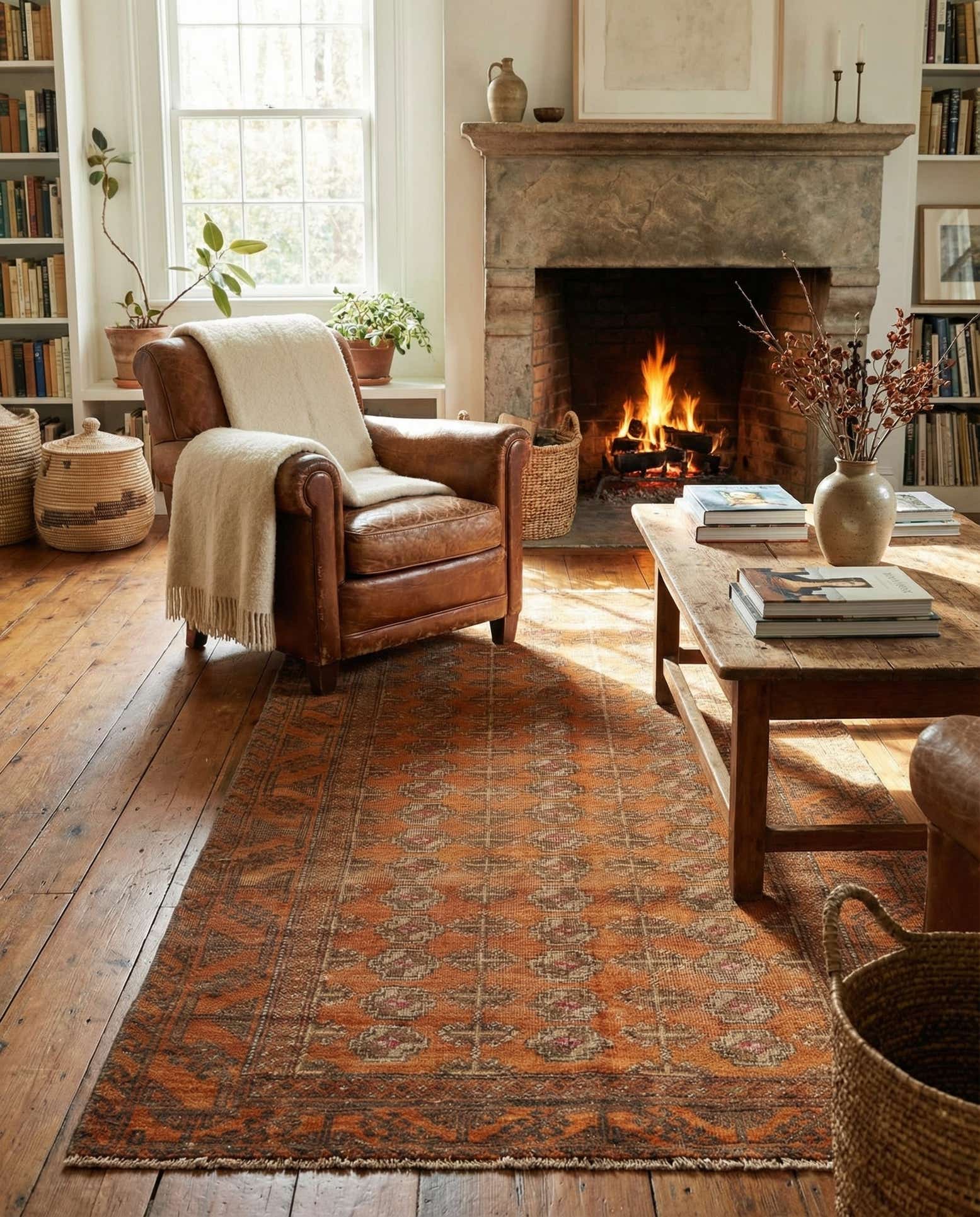 3' 4 x 6' 7 Hamedan Rug