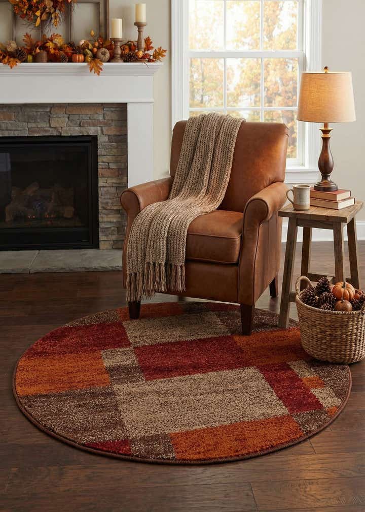3' x 3' Equinox Round Rug