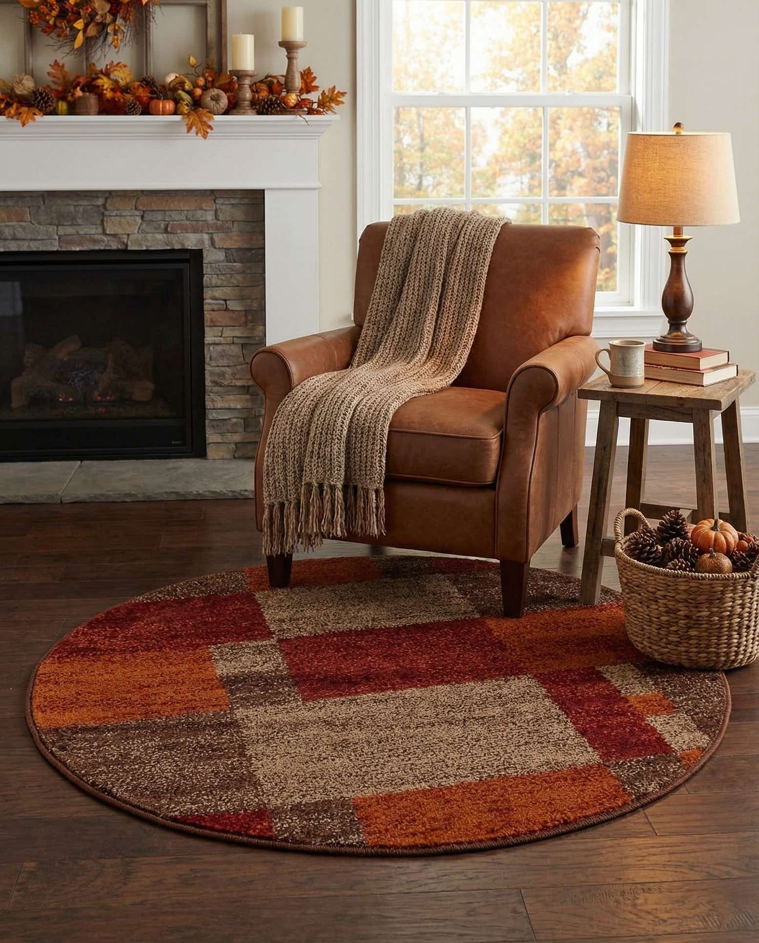 3' x 3' Equinox Round Rug