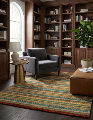 4' 6 x 6' 5 Juma Wool Rug