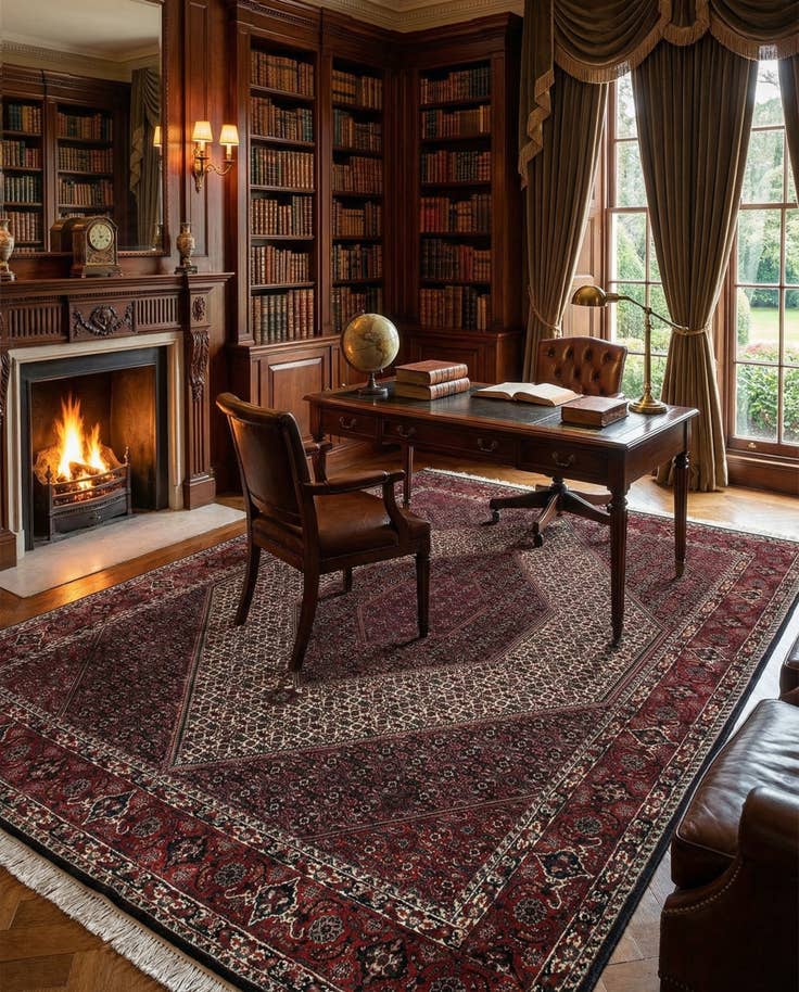 Detail image of 8' 3 x 11' Bidjar Wool Rug