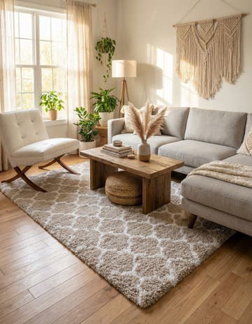 5' x 8' Moroccan Shag Rug