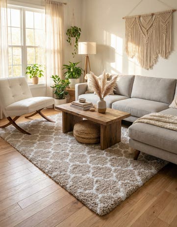 5' x 8' Moroccan Shag Rug