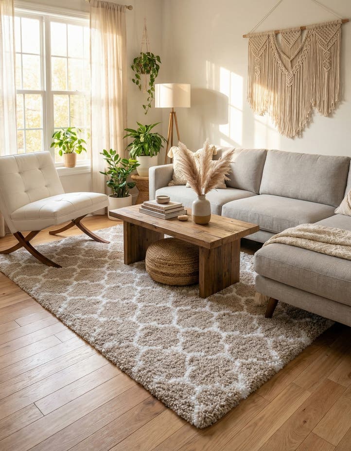 5' x 8' Moroccan Shag Rug
