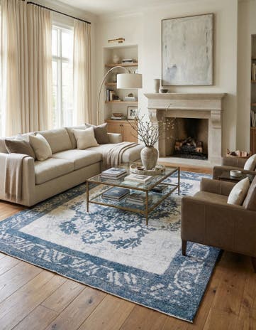 9' 8 x 12' 5 Hand Knotted Ultra Vintage Persian Wool Rug