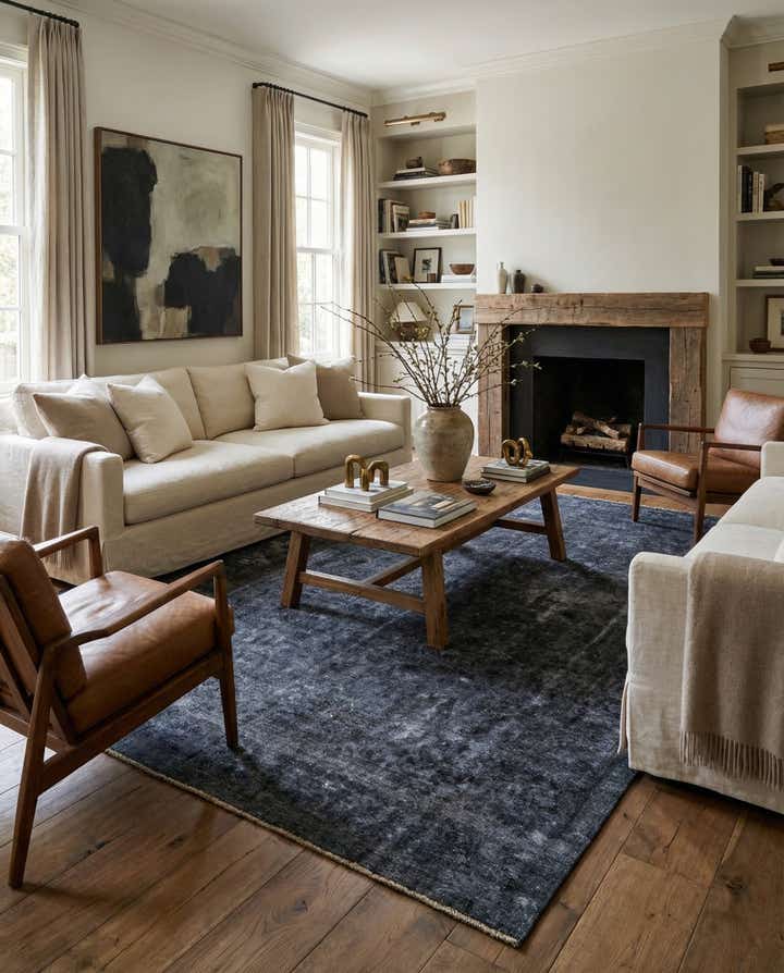 9' 6 x 13' 1 Hand Knotted Ultra Vintage Persian Wool Rug