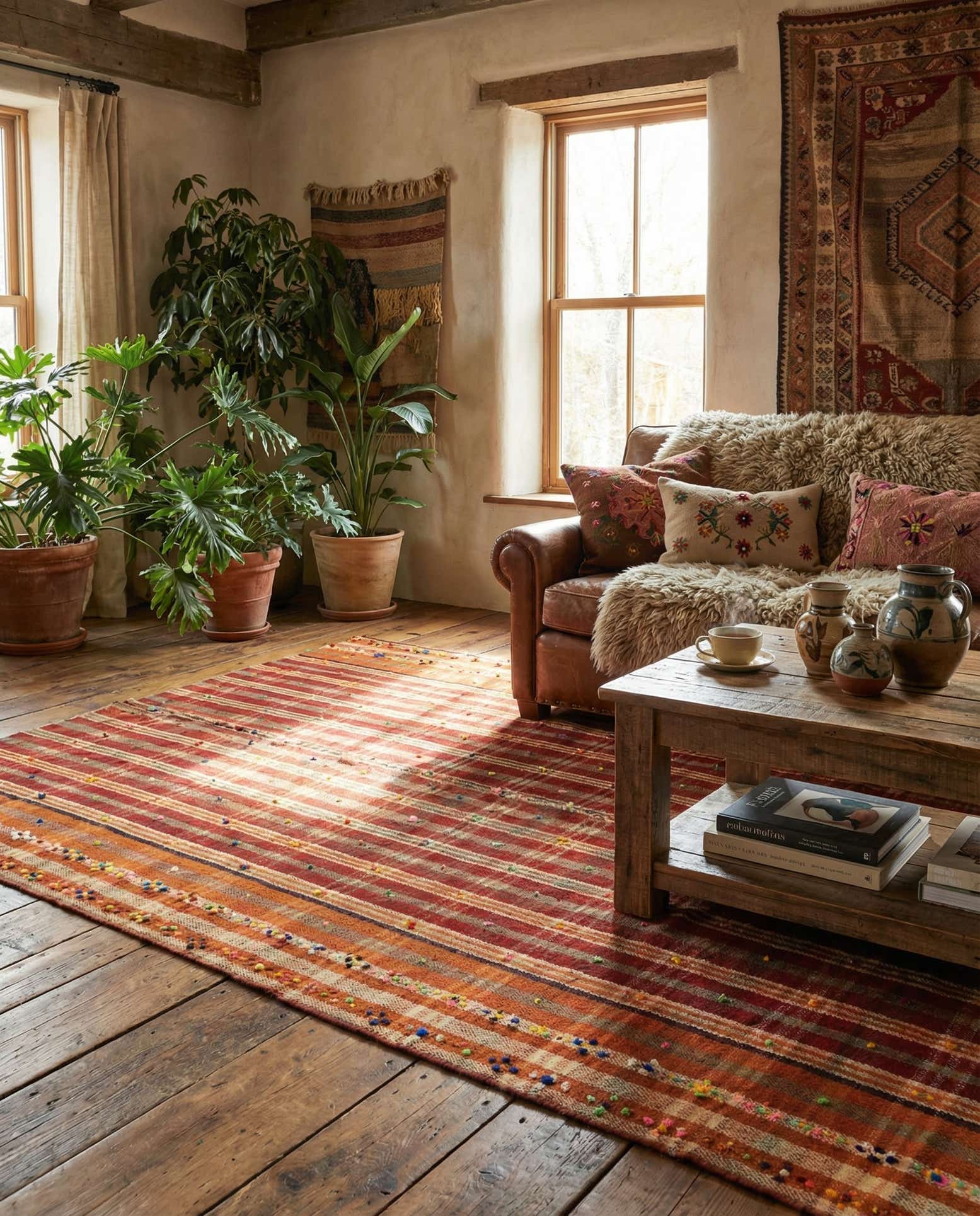 5' 5 x 6' 3 Jajim Rug