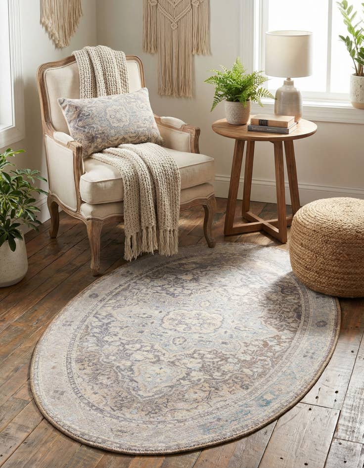 Detail image of 2' x 3' Timeless Oval Rug