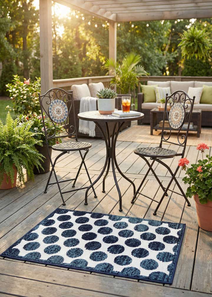 2' x 3' Easy-Clean Sabrina Soto Indoor / Outdoor Rug