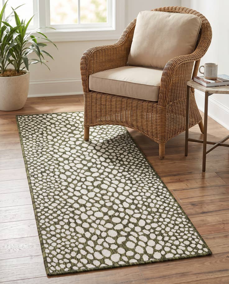 Detail image of 60cm x 150cm Easy-Clean Jill Zarin Indoor / Outdoor Runner Rug