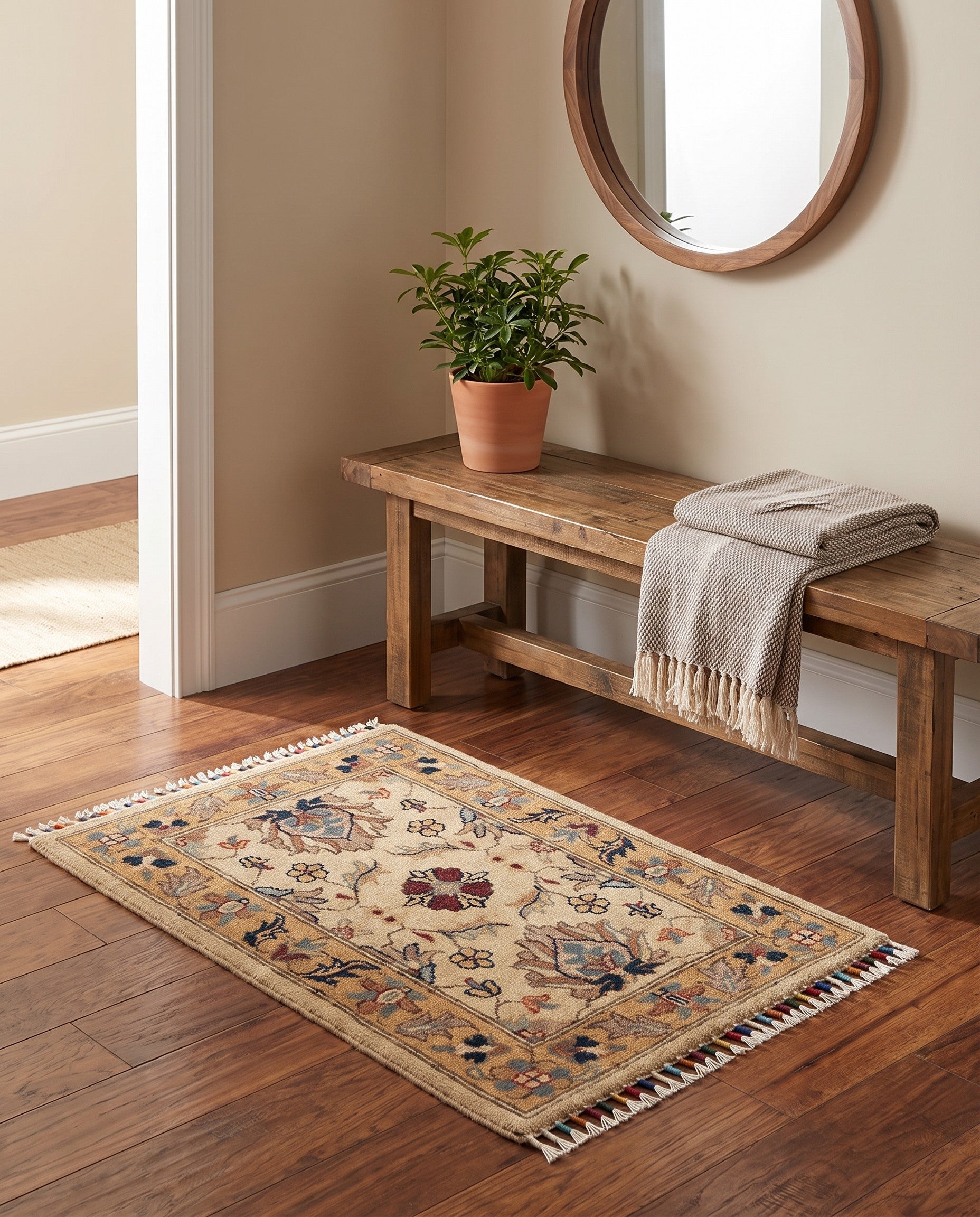 2' x 2' 10 Hand Knotted Ariana Ziegler Rug