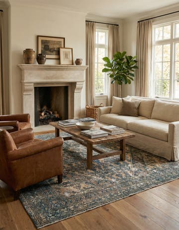 7' 6 x 11' 4 Hand Knotted Ultra Vintage Persian Wool Rug
