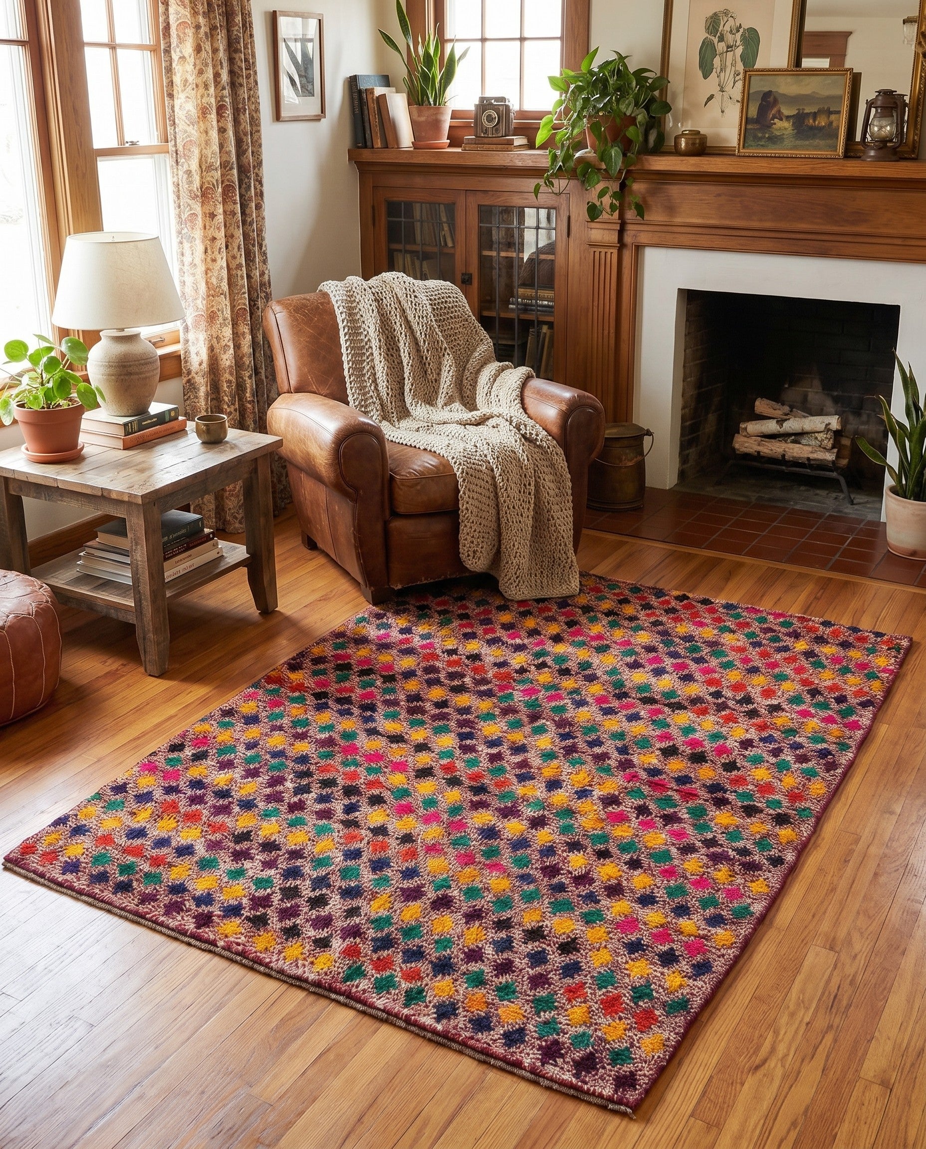 4' 2 x 5' 6 Hand Knotted Balouch Wool Rug