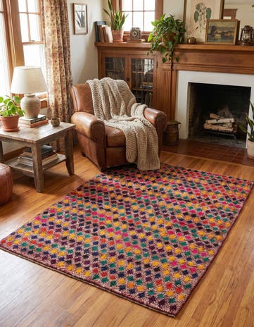 4' 2 x 5' 6 Hand Knotted Balouch Wool Rug