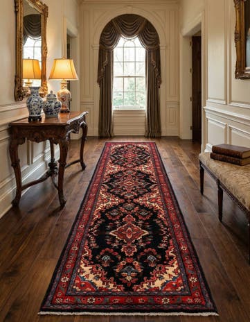 3' 5 x 13' 9 Mahal Wool Runner Rug