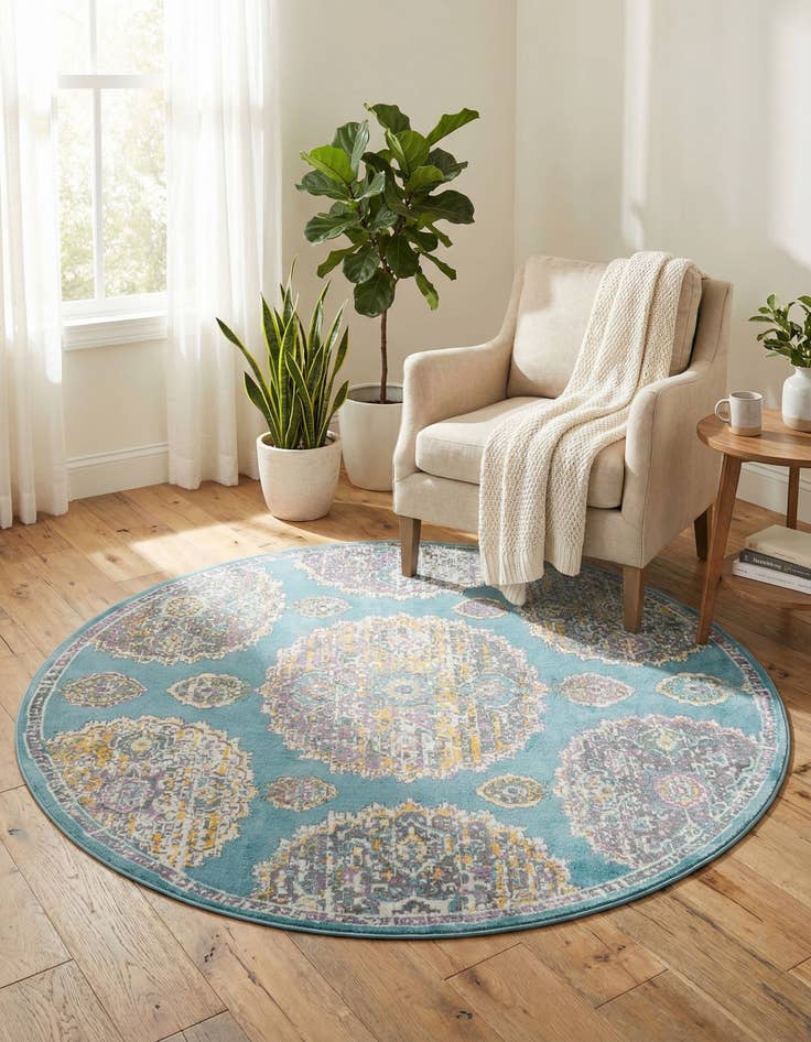 Detail image of  5' 5 x 5' 5 Paragon Round Rug