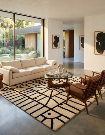 8' 2 x 8' 3 Luna Wool Square Rug