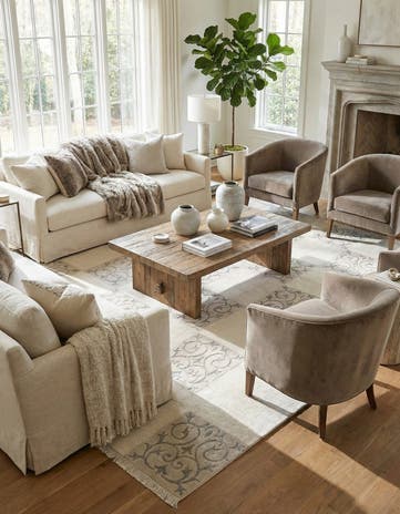 6' 6 x 9' 11 Hand Knotted Darya Wool Rug