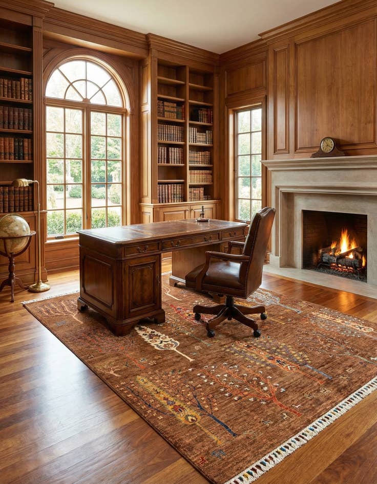 Detail image of 5' 7 x 7' 10 Ariana Ziegler Wool Rug