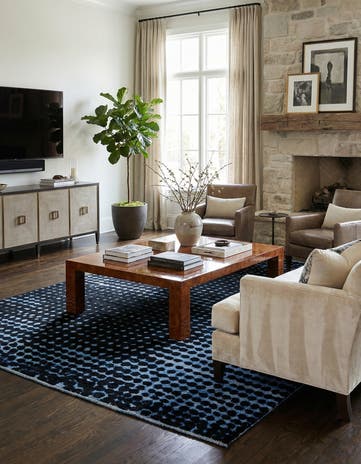 7' 10 x 10' 4 Hand Knotted Darya Wool Rug