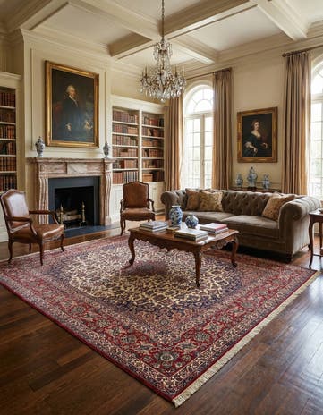 8' 2 x 11' 4 Isfahan Rug