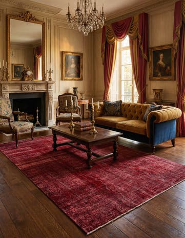 6' 8 x 9' 8 Vintage Royal Rug