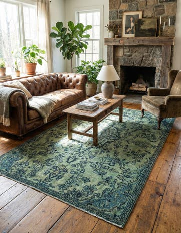 4' 11 x 7' 10 Vintage Rug