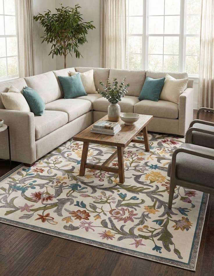 Detail image of 10' x 13' Blossom Rug