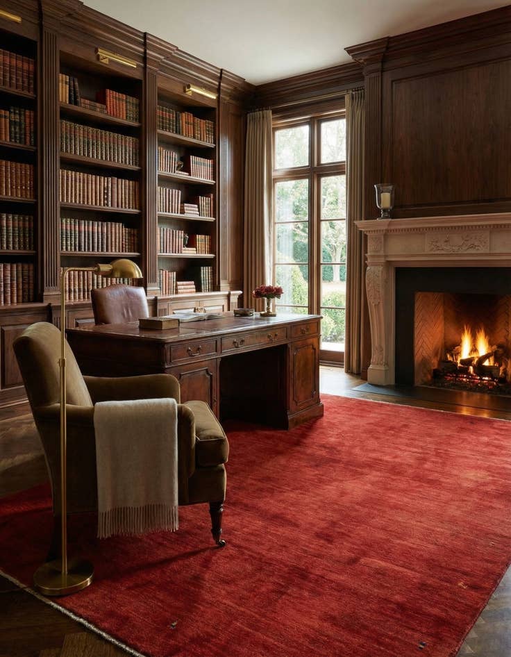 Detail image of  7' 9 x 10' 1 Amaleh Wool Rug