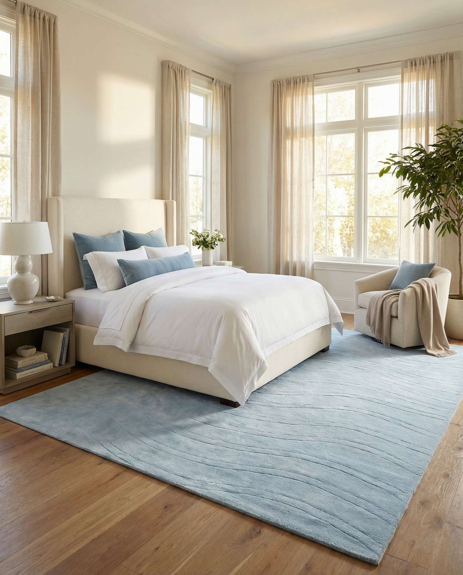 5' 9 x 7' 10 Hand Knotted Darya Wool Rug