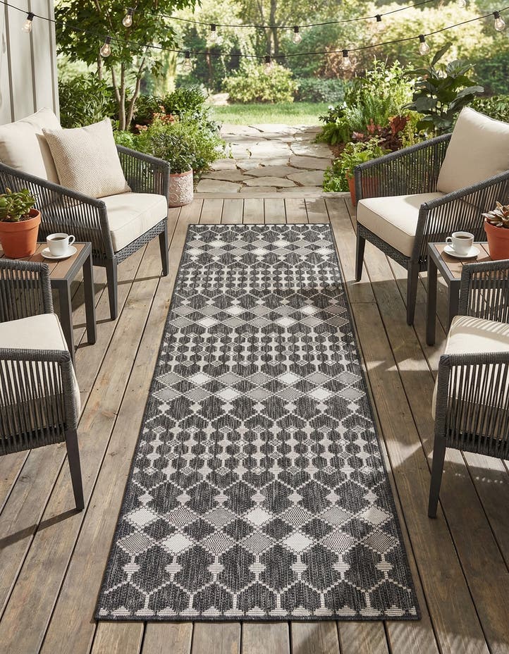 2' 7 x 10' Easy-Clean Lattice Indoor / Outdoo...