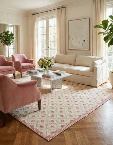 7' 11 x 10' 1 Hand Knotted Darya Wool Rug