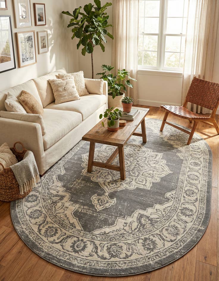 Detail image of 7' 10 x 10' Aurelia Oval Rug