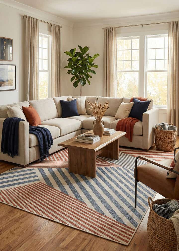 7' x 10' Easy-Clean Jill Zarin Indoor / Outdoor Rug