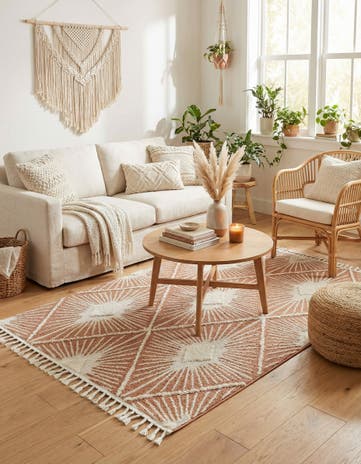 5' 3 x 8' Boho Rug