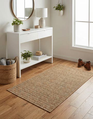 2' 2 x 3' Easy-Clean Modern Indoor / Outdoor Rug