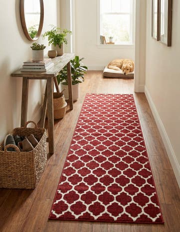 2' x 8' Lattice Runner Rug