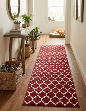 2' x 8' Lattice Runner Rug