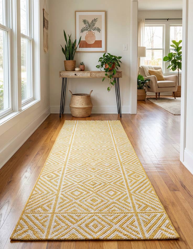 Detail image of 2' x 8'  Washable Jill Zarin Cape Town Indoor / Outdoor Runner Rug