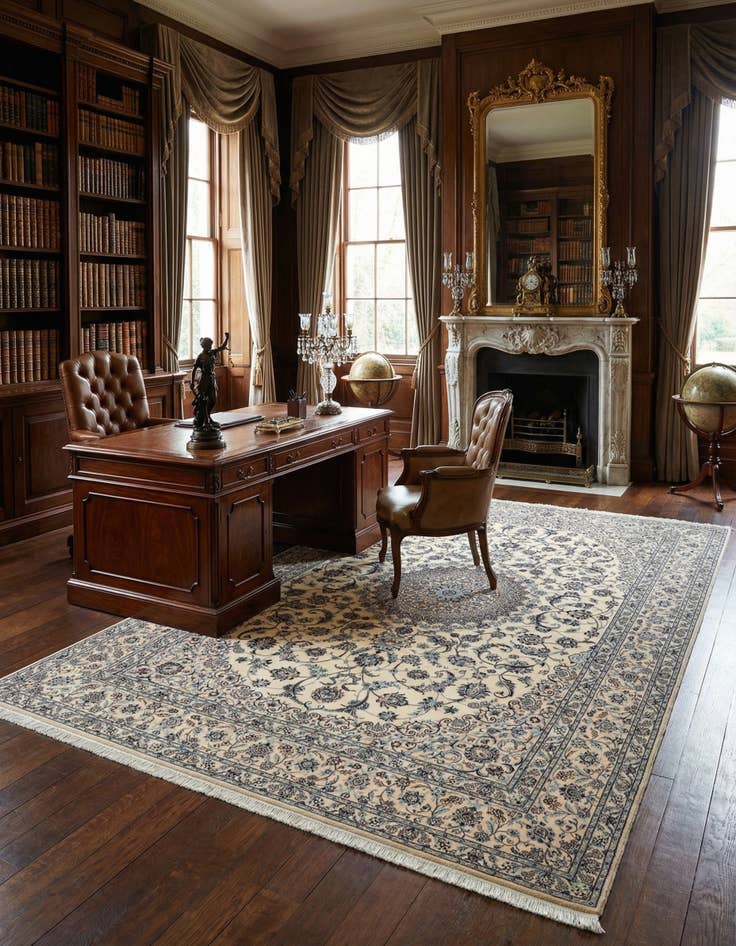 Detail image of 6' 10 x 10' 5 Nain Rug