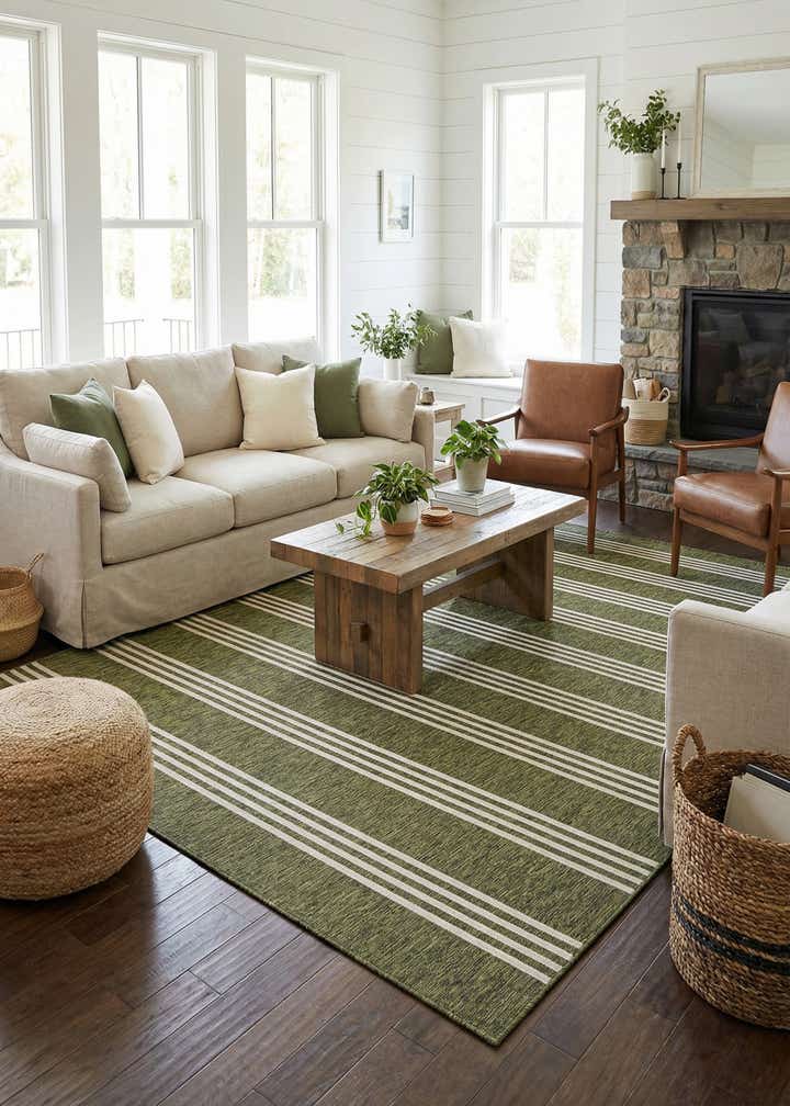 9' x 12' Easy-Clean Jill Zarin Anguilla Indoor / Outdoor Rug