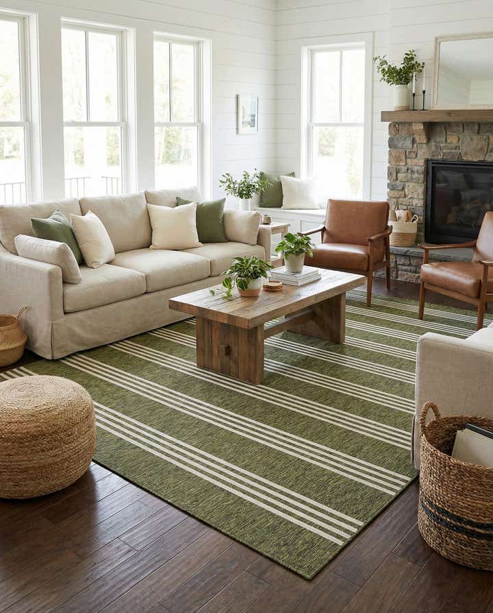 9' x 12' Easy-Clean Jill Zarin Anguilla Indoor / Outdoor Rug